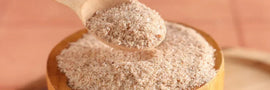 Psyllium husk fibre supplement supporting dog stool consistency