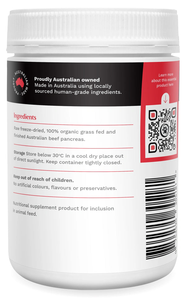 Organic Beef Pancreas - right