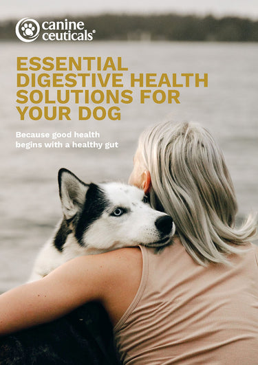 Essential Digestive Health  Solutions for Your Dog -  Because good health begins with a healthy gut - CanineCeuticals